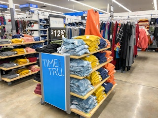 time and tru sweatshirt area at walmart