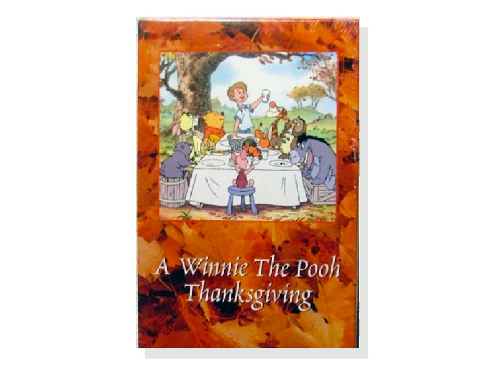 Thanksgiving movie Winnie the Pooh Thanksgiving