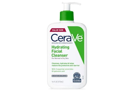 2 Cerave Hydrating Cleansers