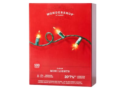 Smooth Mini String Lights 100-Count