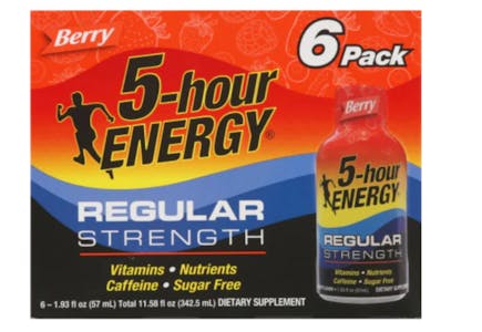 5-Hour Energy Shots 6-Pack