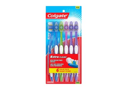 3 Colgate Toothbrush 6-Packs