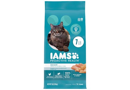 2 Iams Cat Food 7-Pound Bag
