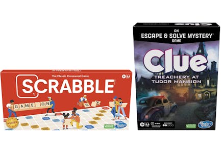 2 Scrabble & Clue