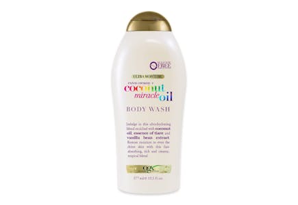 4 OGX Coconut Miracle Oil Body Wash