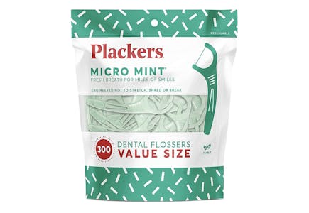 Plackers 300-Count Dental Flossers