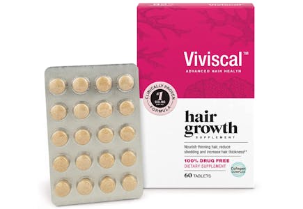 2 Boxes of Viviscal Tablets (2-Month Supply)
