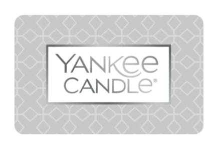 Amazon Yankee Candle Gift Card Example: