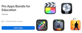 Apple educators discount page