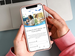 person verifying teacher status for at&t discount
