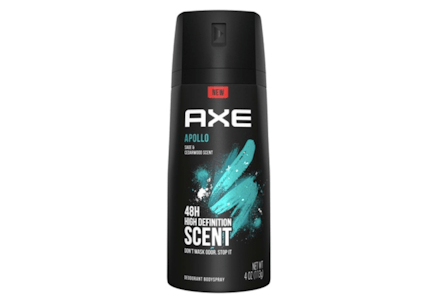2 Regular Axe Body Sprays