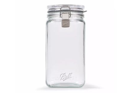 Glass Latch Storage Jar