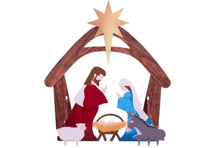 Christmas Nativity Display