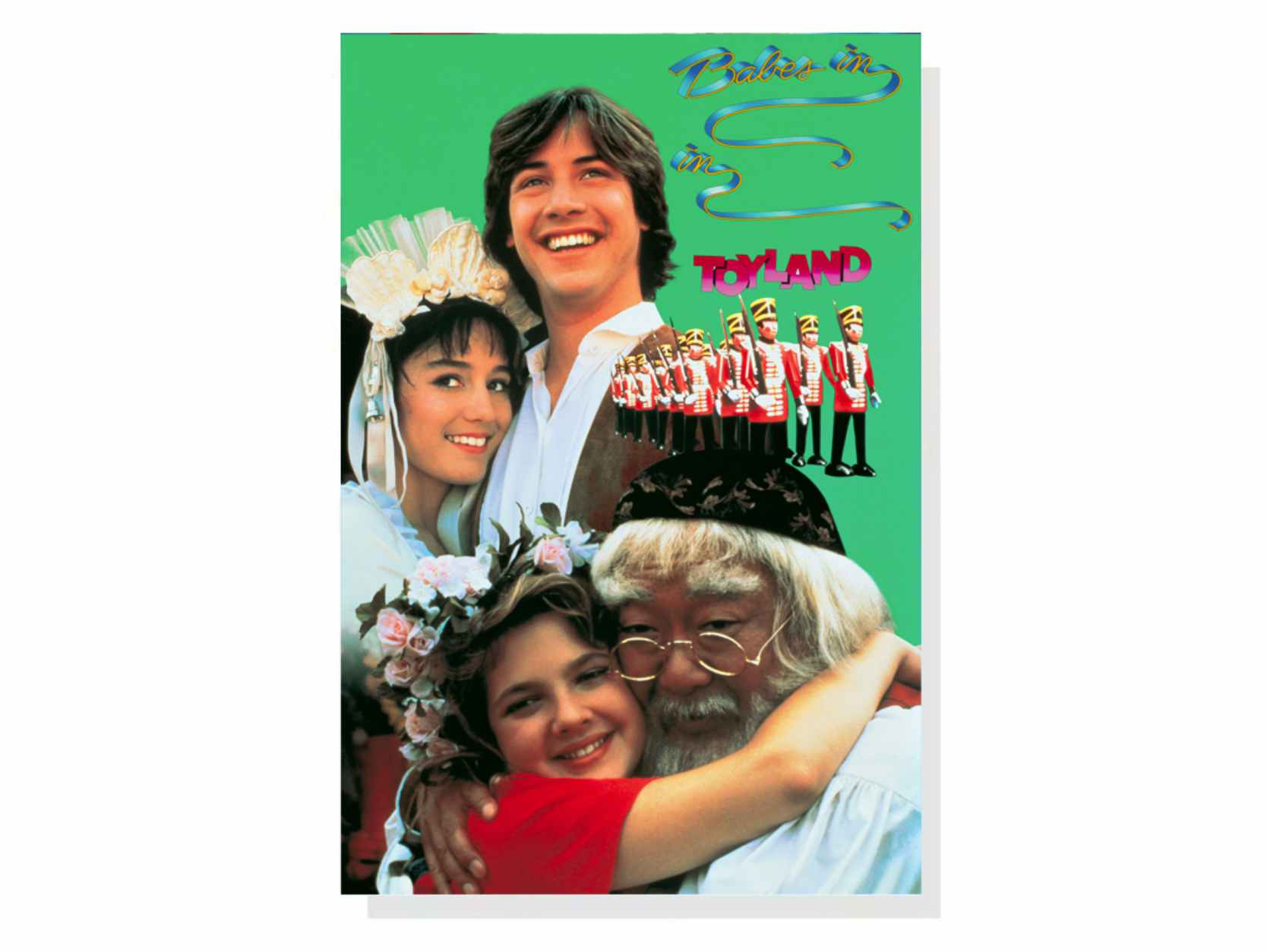 Movie poster for Babes in Toyland, one of the best Christmas movies on Disney Plus.