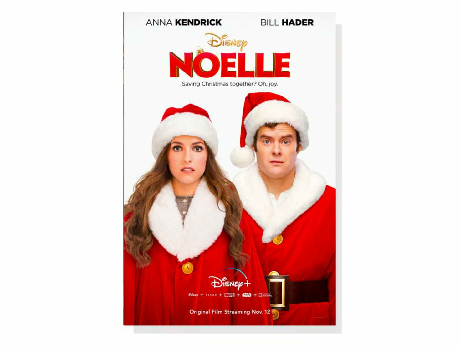 Movie poster for Noelle, one of the best Christmas movies on Disney Plus.