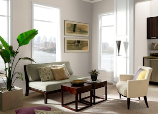 behr perfect taupe walls in living