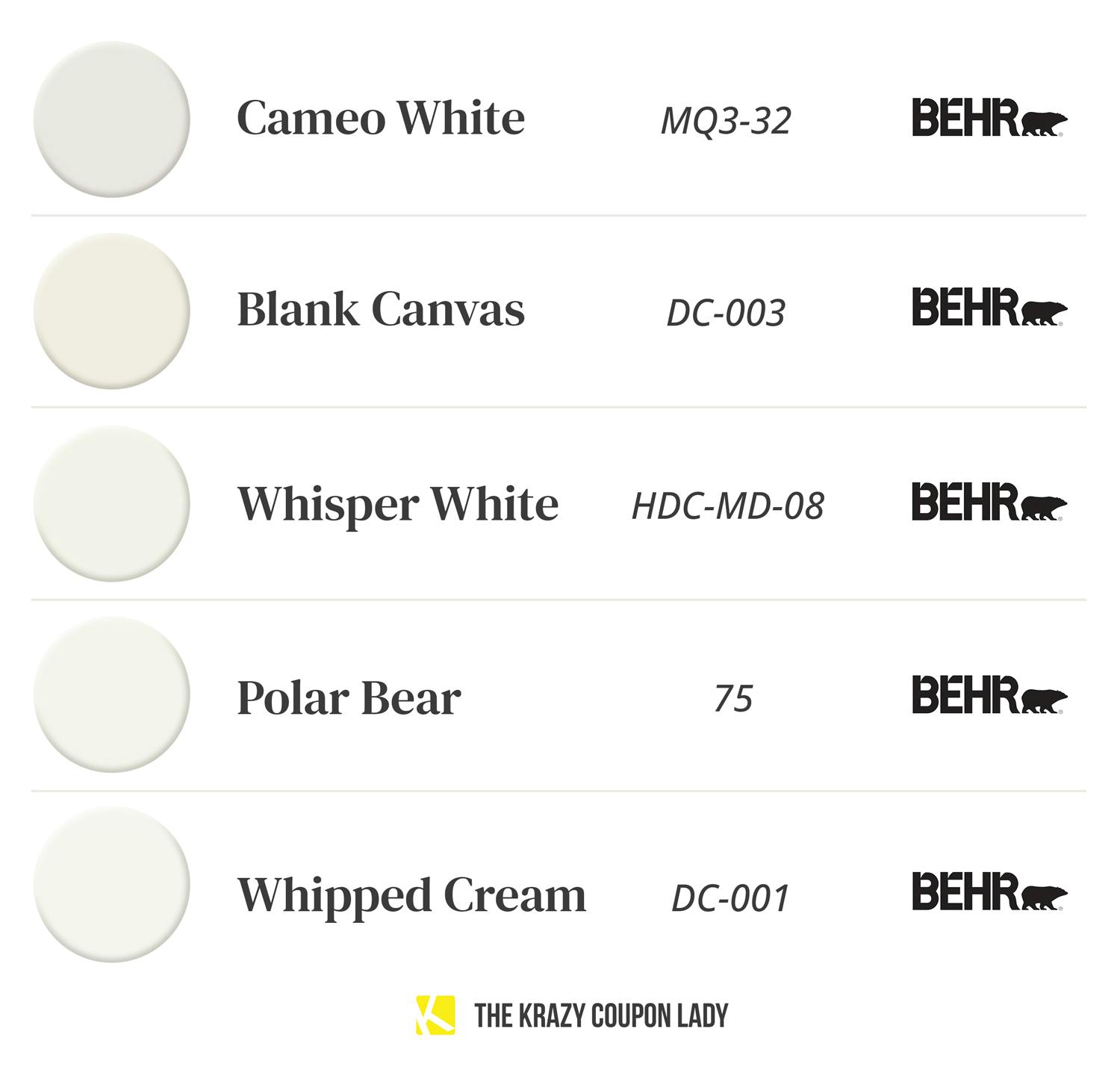 The Best Paint Colors For Selling a House Right Now The Krazy Coupon Lady