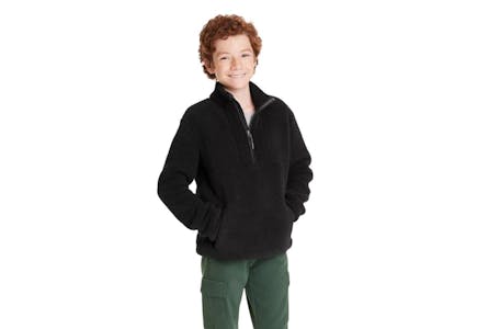 Kids' Fleece 1/4 Zip Pullover 