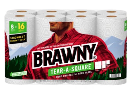 Brawny Paper Towels 8-Pack