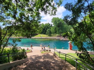 barton springs pool in austin texas