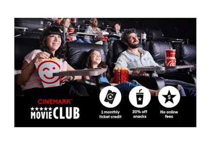 Cinemark Movie Club Membership