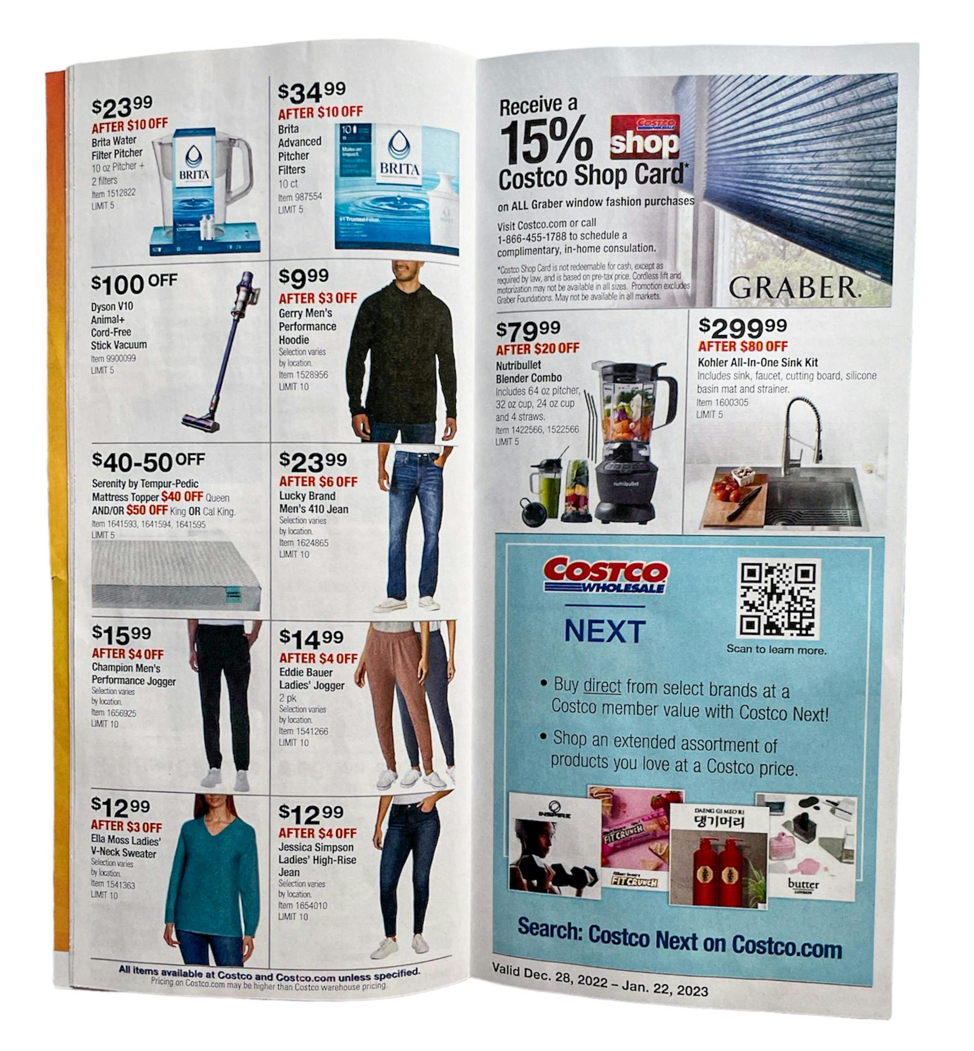 Costco Coupon Book January 2023 Ad Scan + In-Store Prices - The Krazy ...