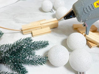 diy christmas holiday dollar tree winter circle centerpiece 2 1670465822 1670465822