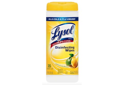 2 Lysol Wipes Canisters