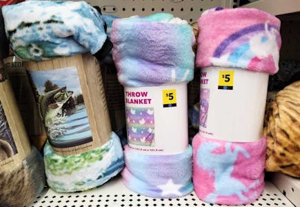 2 Plush Throws