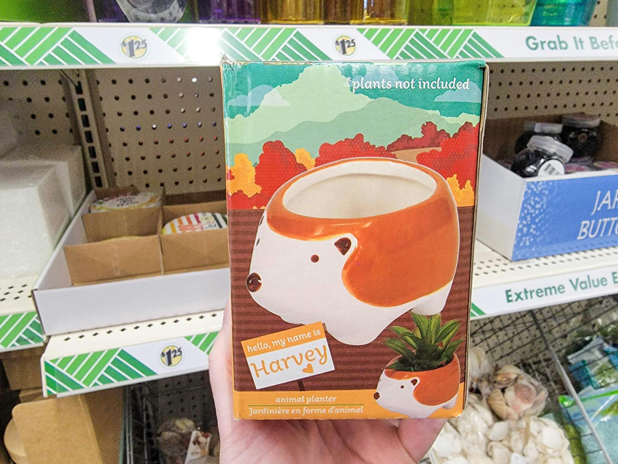 Ceramic Animal Planters at Dollar Tree The Krazy Coupon Lady