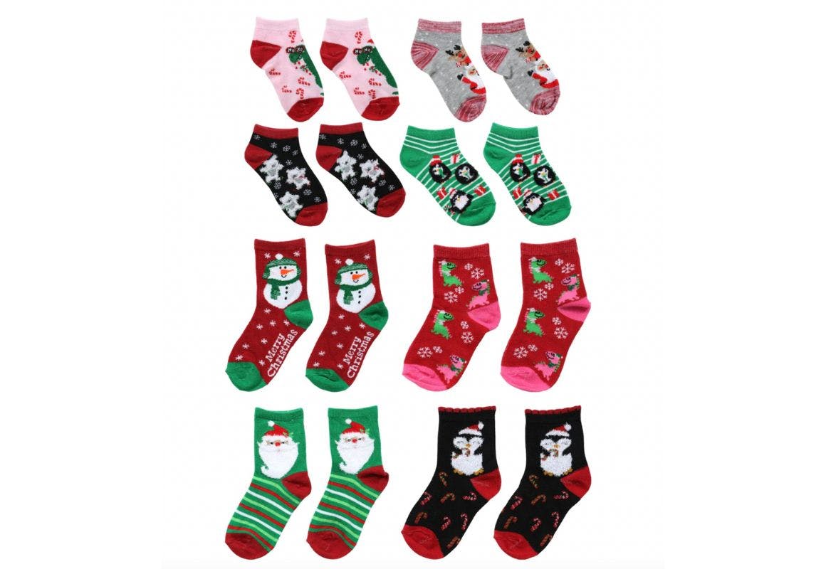 dollar tree holiday socks