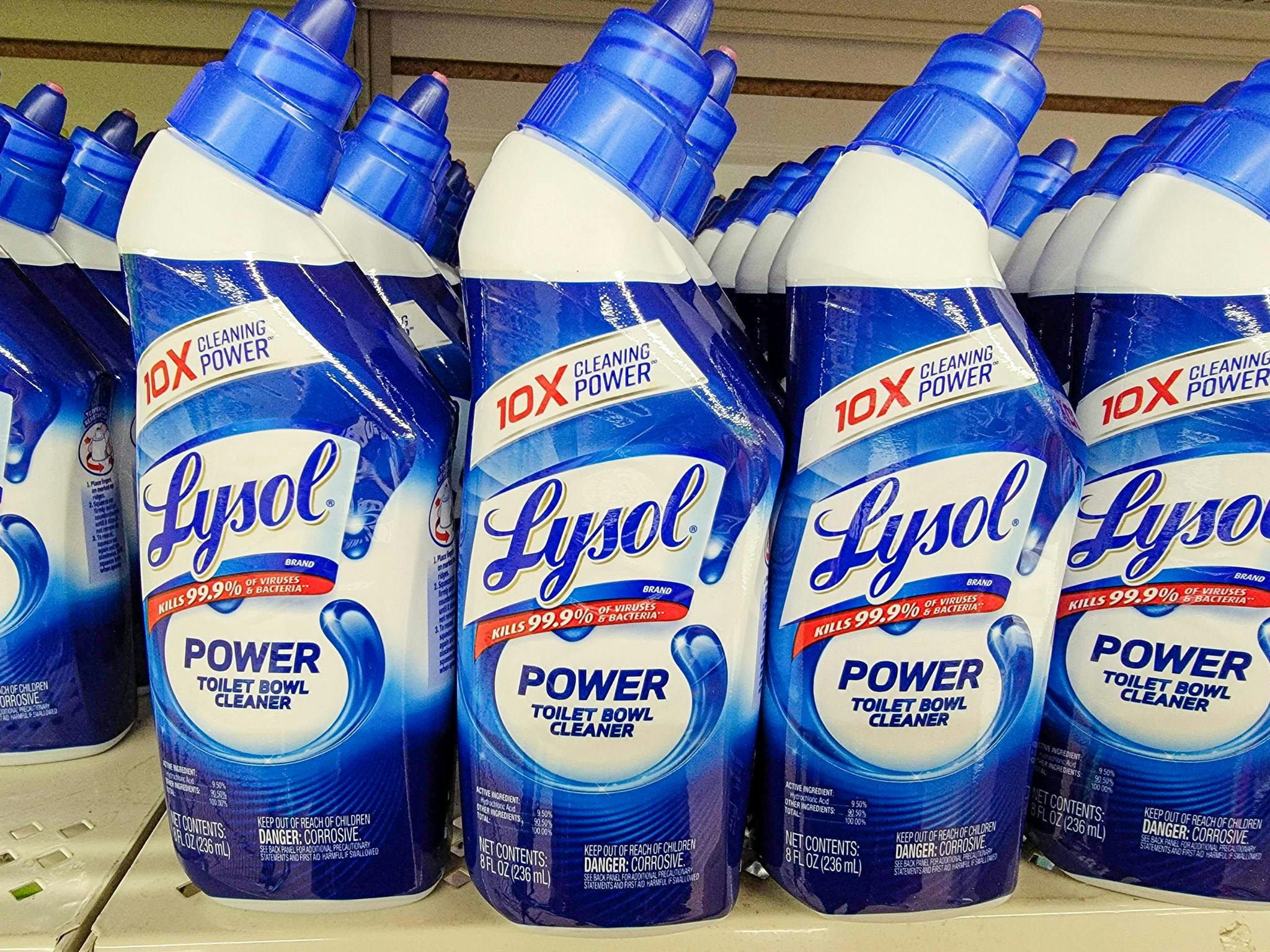 lysol toilet cleaner