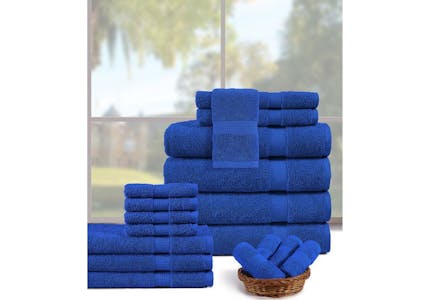 18-Piece Bath Towel Set