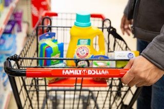 Family Dollar cart
