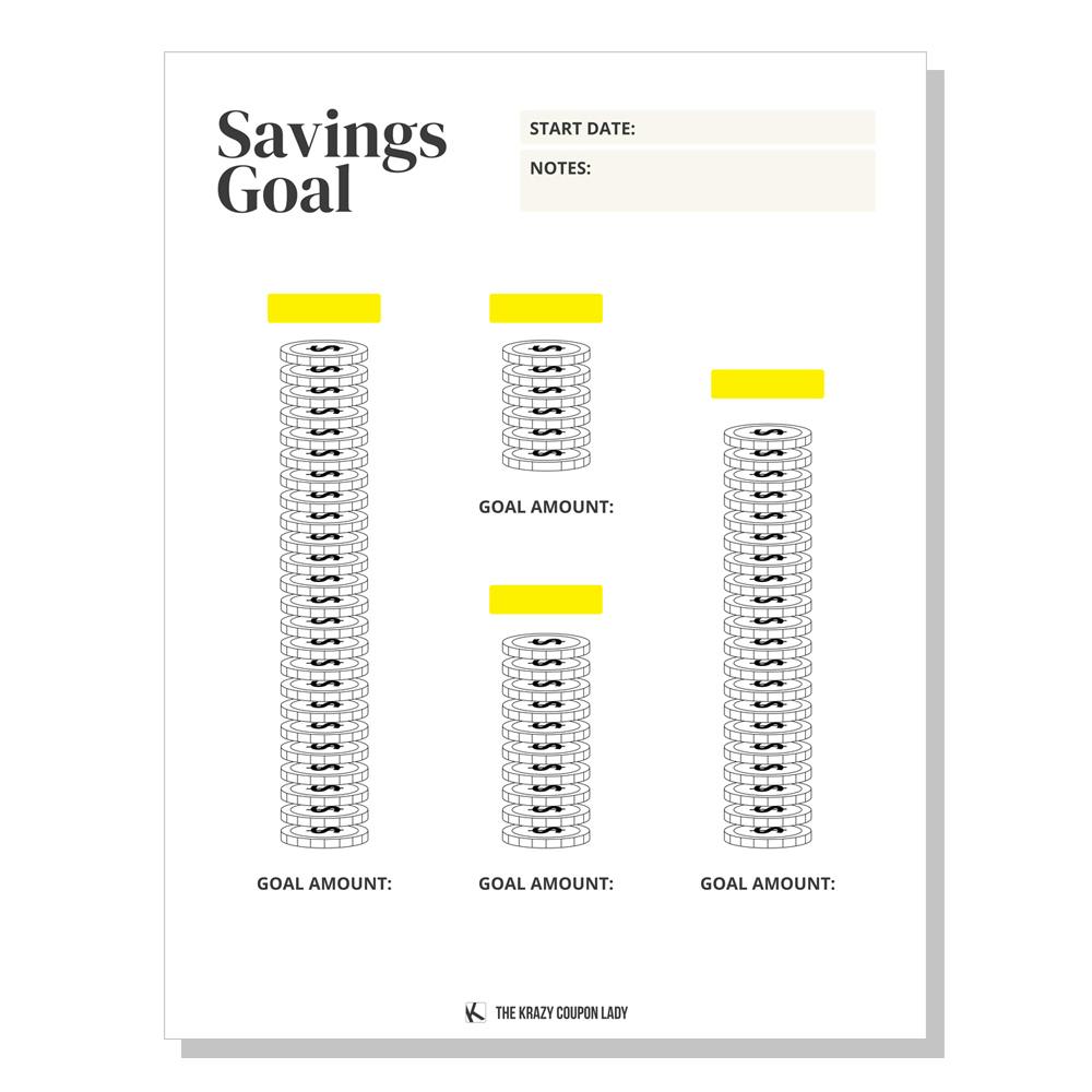 16 Free Budget Printables to Save More Money The Krazy Coupon Lady