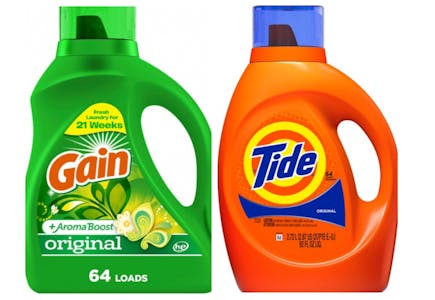 2 Gain & 1 Tide Laundry Care