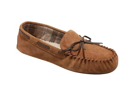 Men's Moccasin Leather Slippers