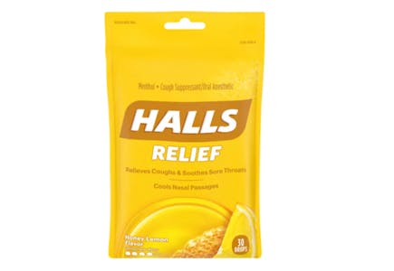 2 Halls Cough Drops
