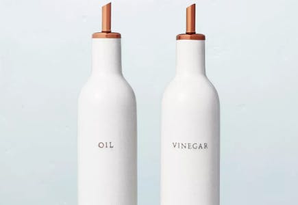 Hearth & Hand Oil & Vinegar Stoneware Bottle Set