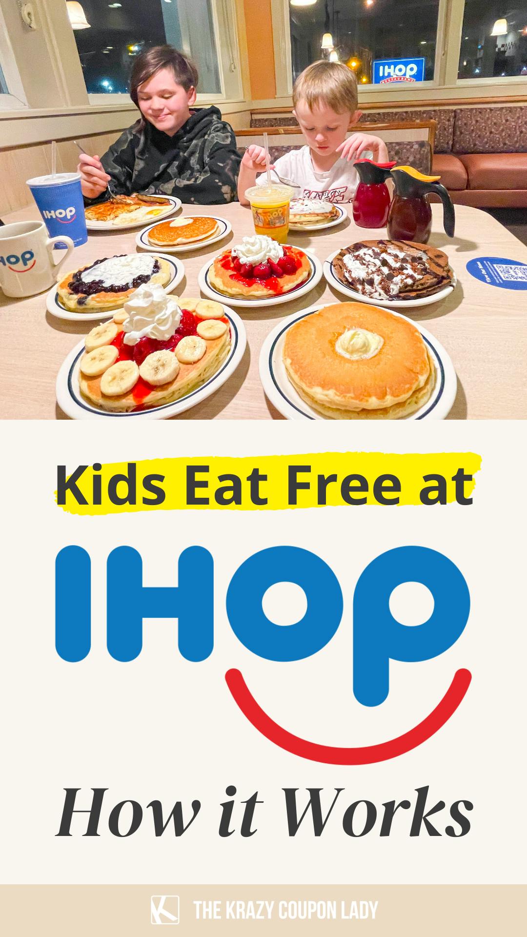 Kids Eat Free at IHOP — Here's How It Works