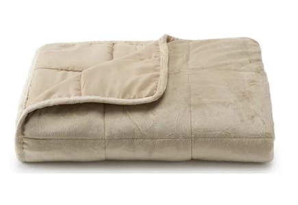 12-Pound Faux Mink Weighted Blanket