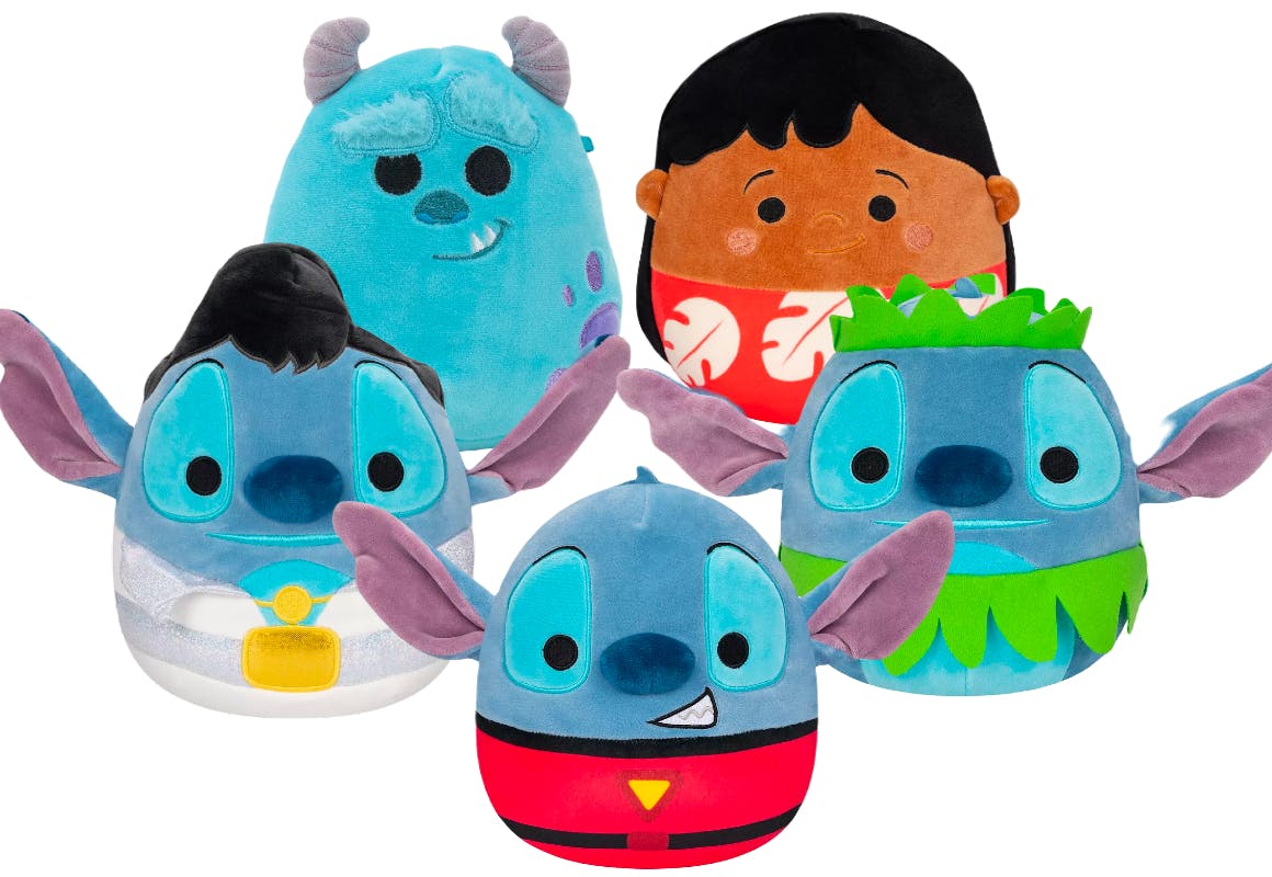 Disney Lilo & Stitch Squishmallows Plushes, as Low as 10.49 at Kohl's