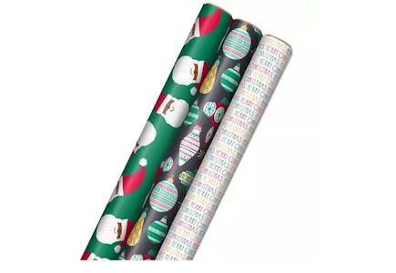 Hallmark Gift Wrap 3-Pack