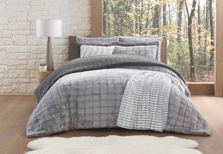 Koolaburra By Ugg Faux Fur Comforter Set 