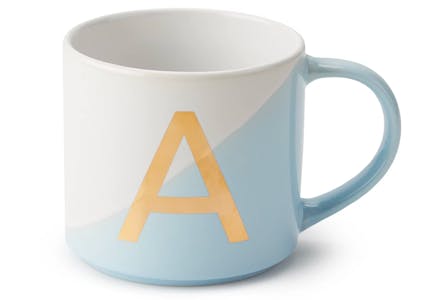 Monogram Letter Mug