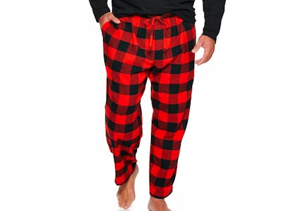 Men's Big & Tall Flannel Pajama Pants