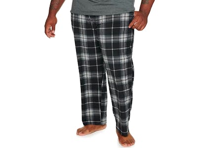 Men's Big & Tall Flannel Sleep Pants