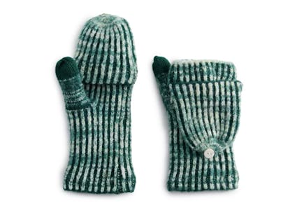 Women's Knit Pop Top Gloves