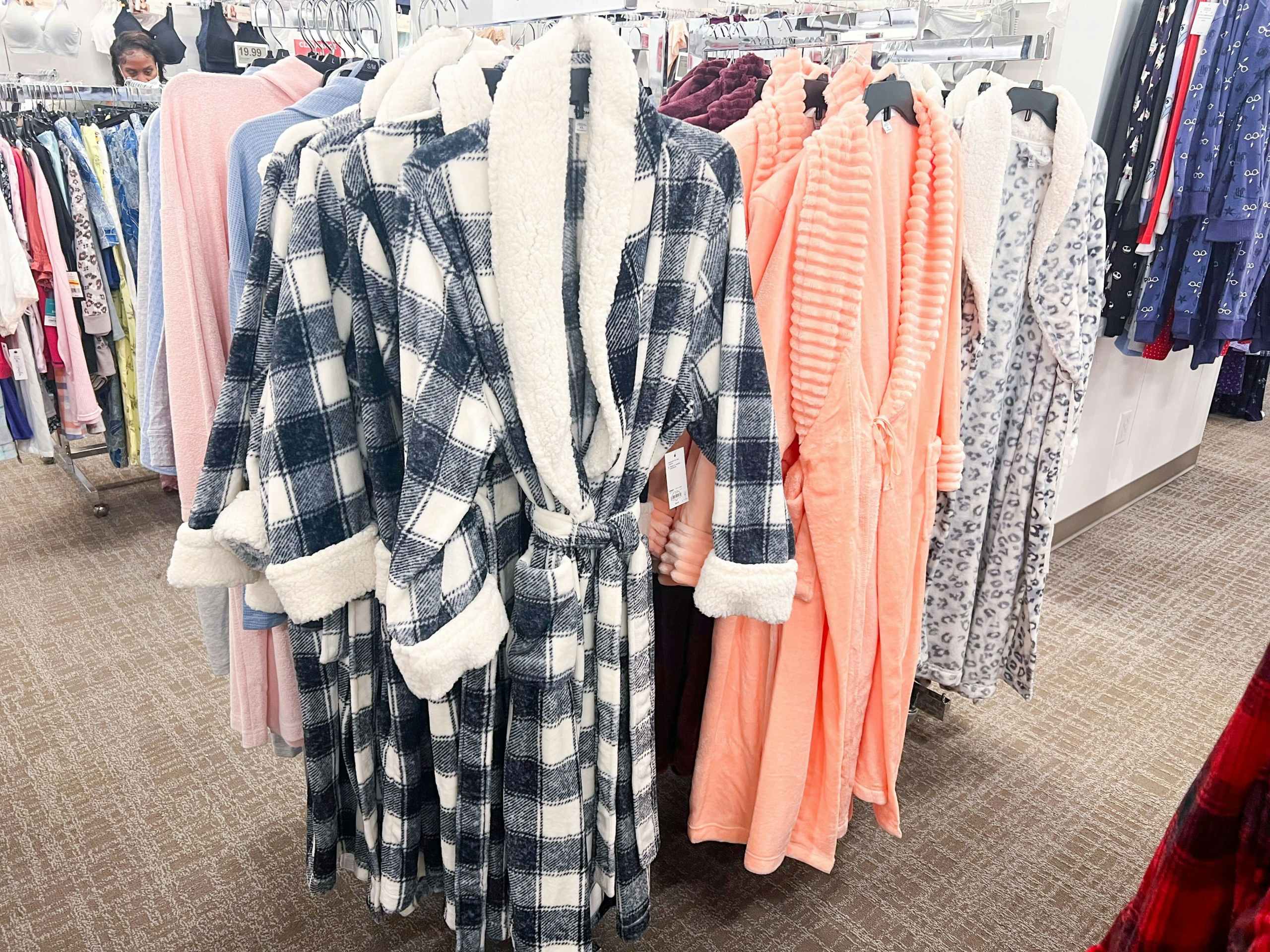 womens robes on hangers at kohl's