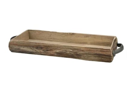 Wood Tray Table Decor